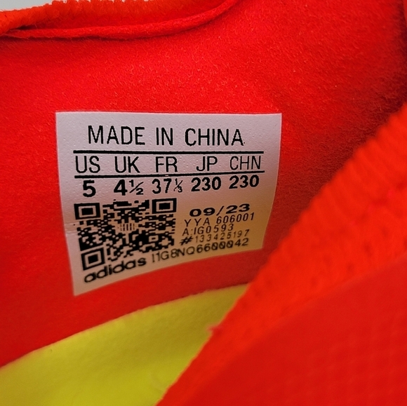 Adidas X Crazyfast.1 FG Soccer Cleats Energy Citrus Pack IG0593 Men's Size 5 New - Picture 5 of 12